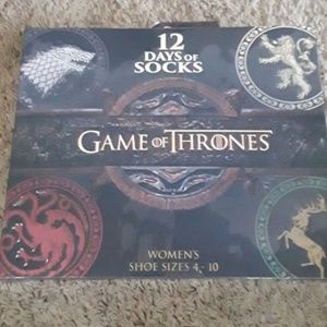 NEW Game Of Thrones 12 Days Of SocksHBO Collector